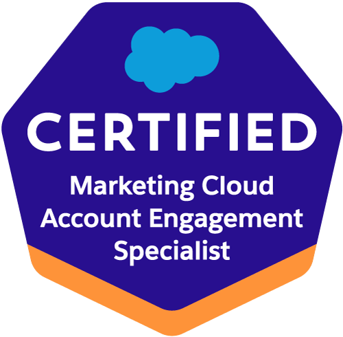 Salesforce Certified Marketing Cloud Account Engagement Specialist (Pardot) badge